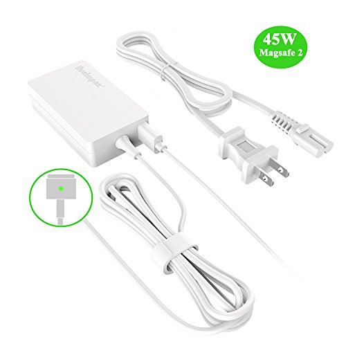 Chargeur mural magsafe 2 macbook air 45w charge rapide compact a2