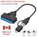 USB 3.0 2.0 to Sata for 2.5 inches SSD HDD Adapter