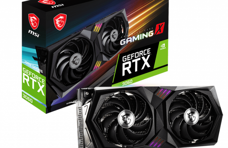 New MSI GeForce RTX™ 3060 GAMING X 12G Graphics Video Card